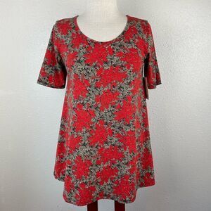 NWT Lula Roe Floral Top Size XS